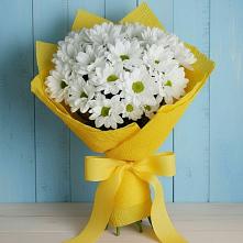Букет цветов из:  Хризантемы #REPLACE_PRED# Луге