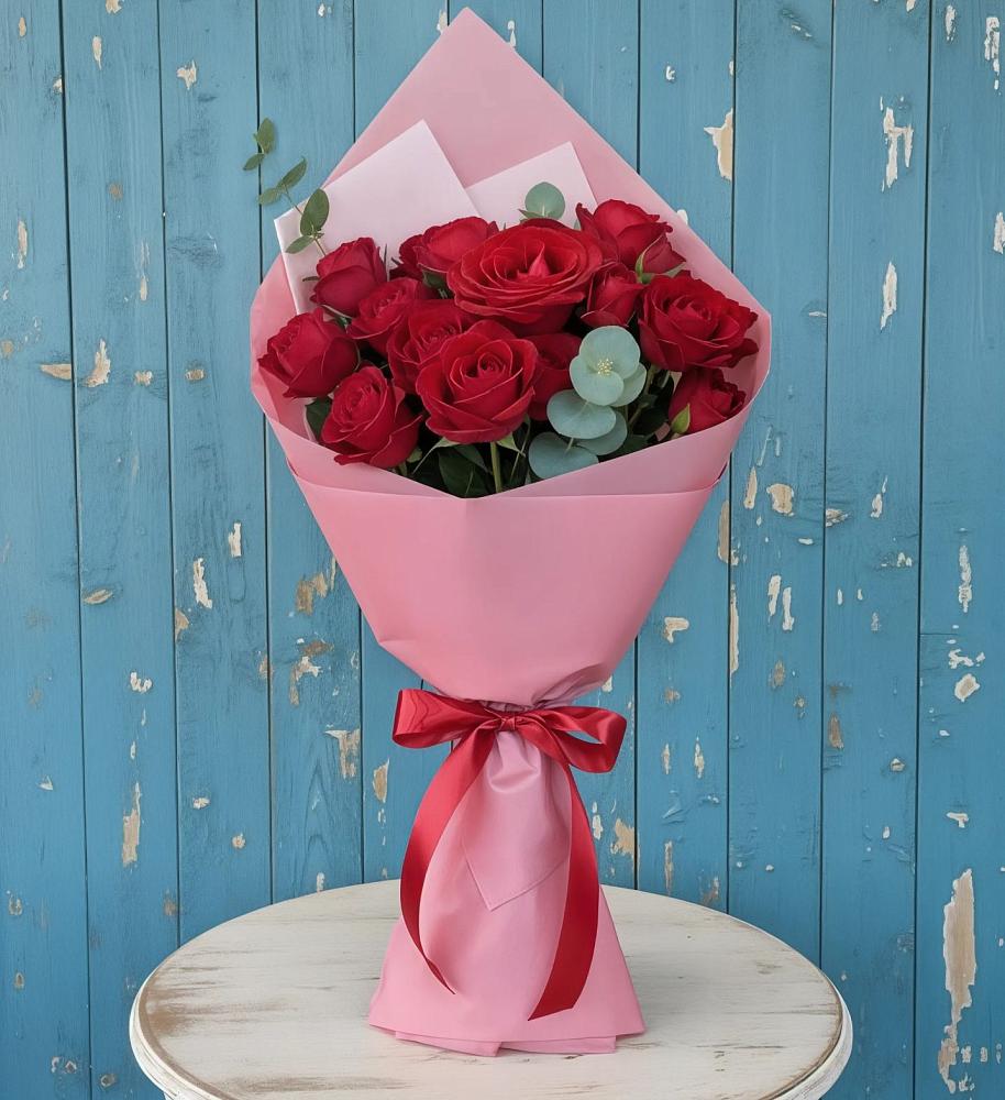 Букет цветов из: Розы в Луге