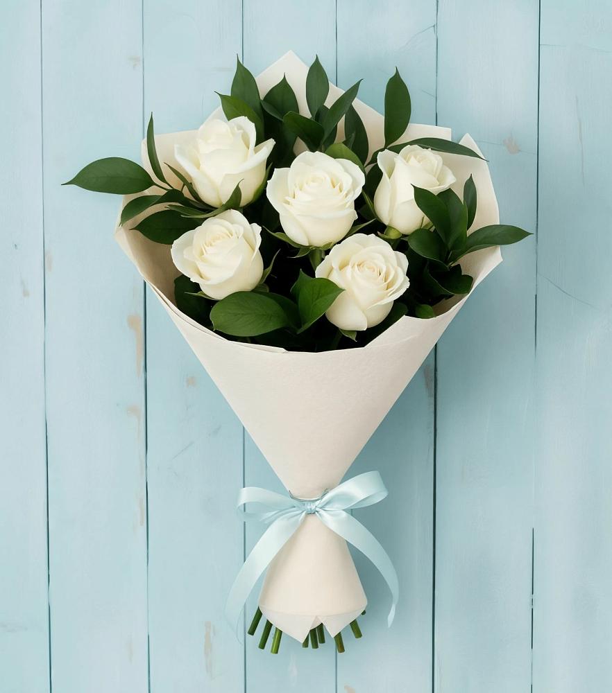 Букет цветов из: Розы в Луге