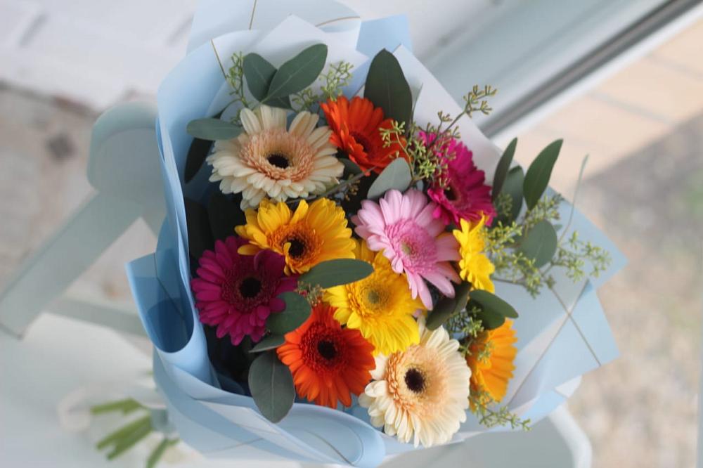 Букет цветов из: Герберы в Луге