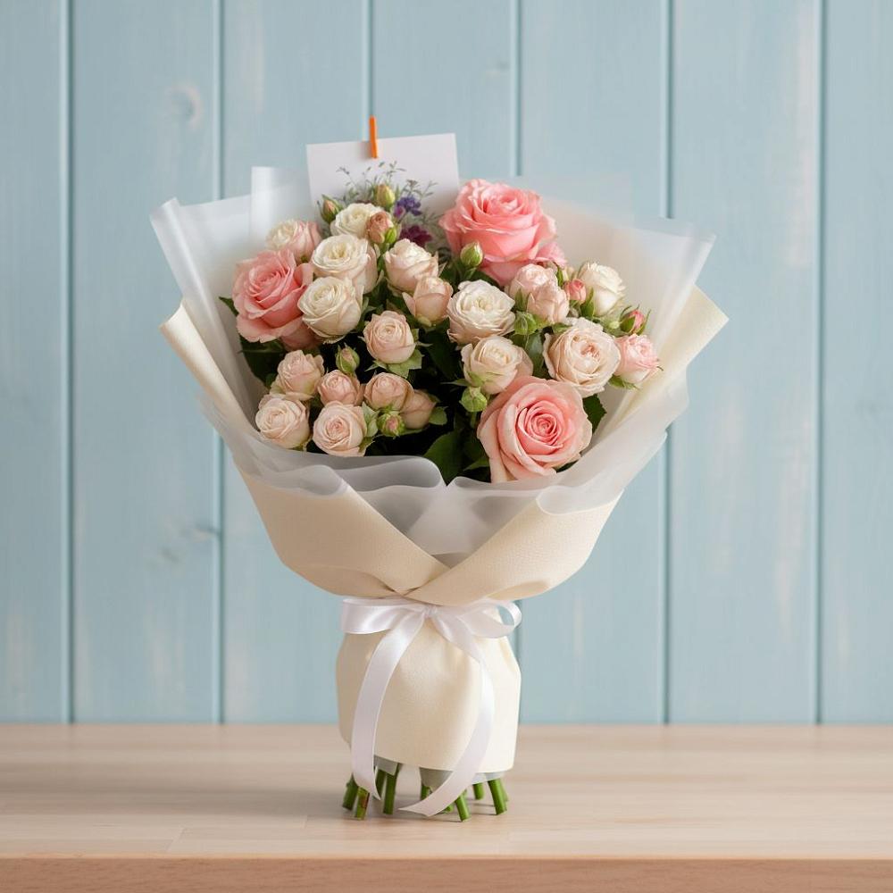 Букет цветов из: Розы в Луге