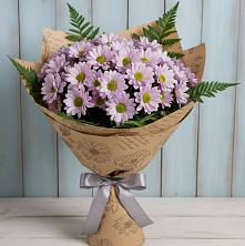 Букет цветов из:  Хризантемы в Луге