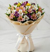 Букет цветов из:  Альстромерии #REPLACE_PRED# Луге