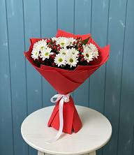 Букет цветов из:  Хризантемы в Луге