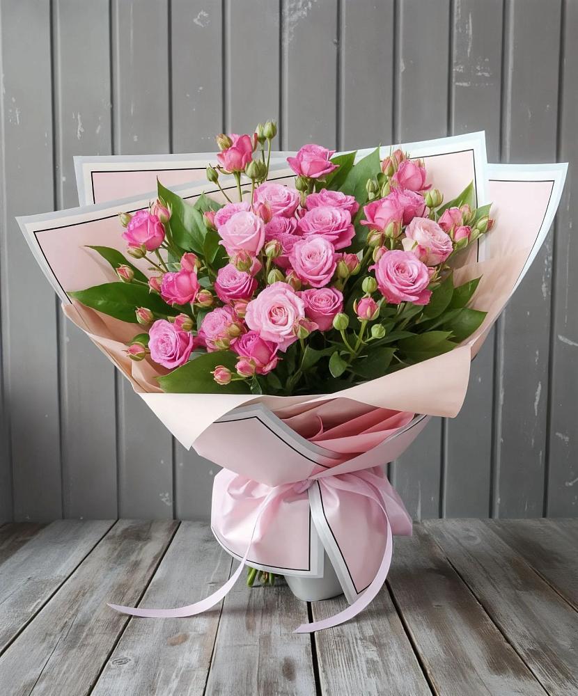 Букет Розовый кустик в Луге