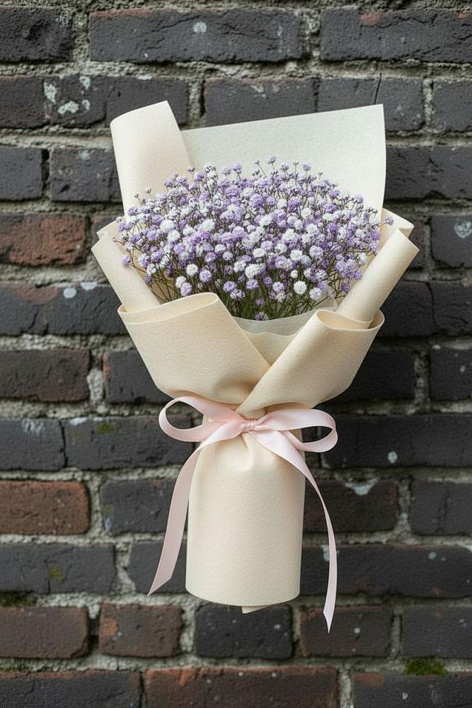 Букет цветов из: Гипсофила в Луге