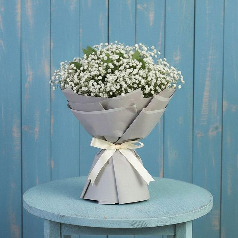 Букет цветов из: Гипсофила в Луге