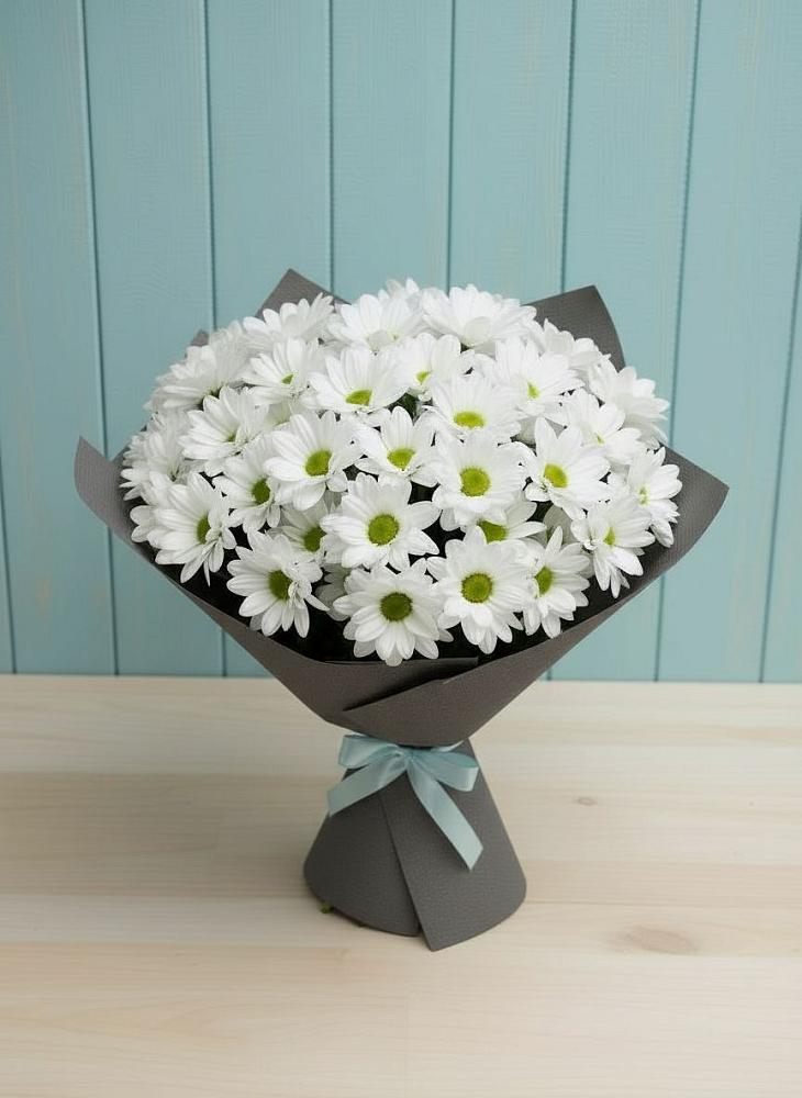 Букет цветов из: Хризантемы в Луге