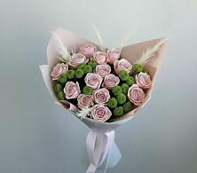 Букет цветов из:  Розы и Хризантемы в Луге