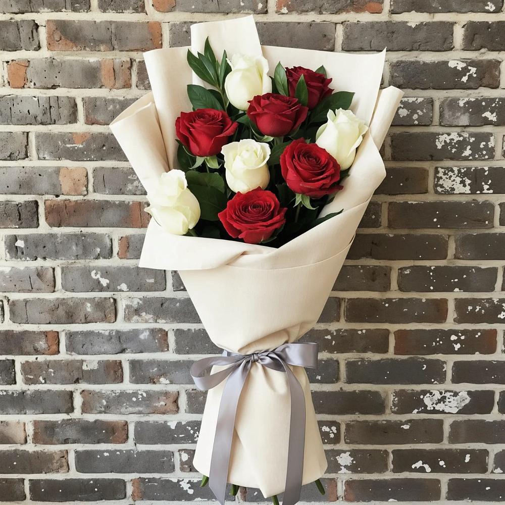 Букет цветов из: Розы в Луге