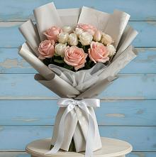 Букет цветов из:  Розы #REPLACE_PRED# Луге