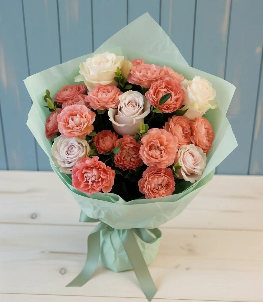 Букет цветов из: Розы в Луге