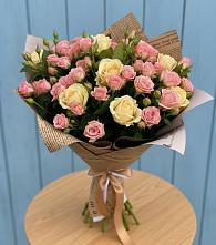 Букет цветов из:  Розы #REPLACE_PRED# Луге