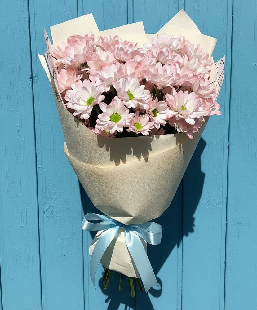 Букет цветов из: Хризантемы в Луге