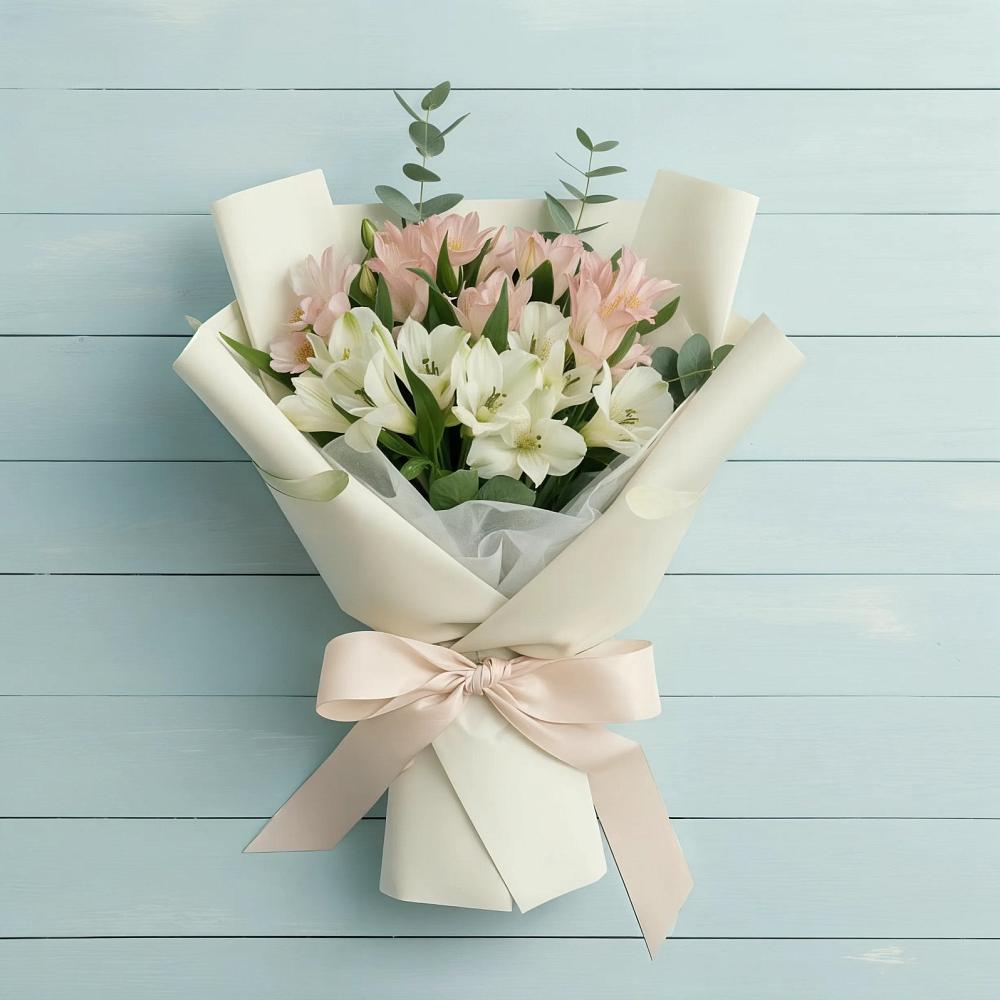 Букет цветов из: Альстромерии в Луге