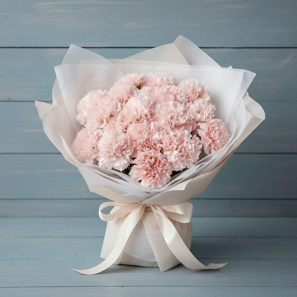 Букет цветов из: Гвоздики в Луге