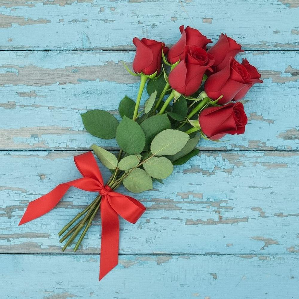 Букет Красные розы в Луге