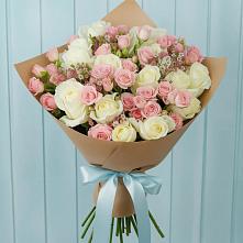 Букет цветов из:  Розы в Луге